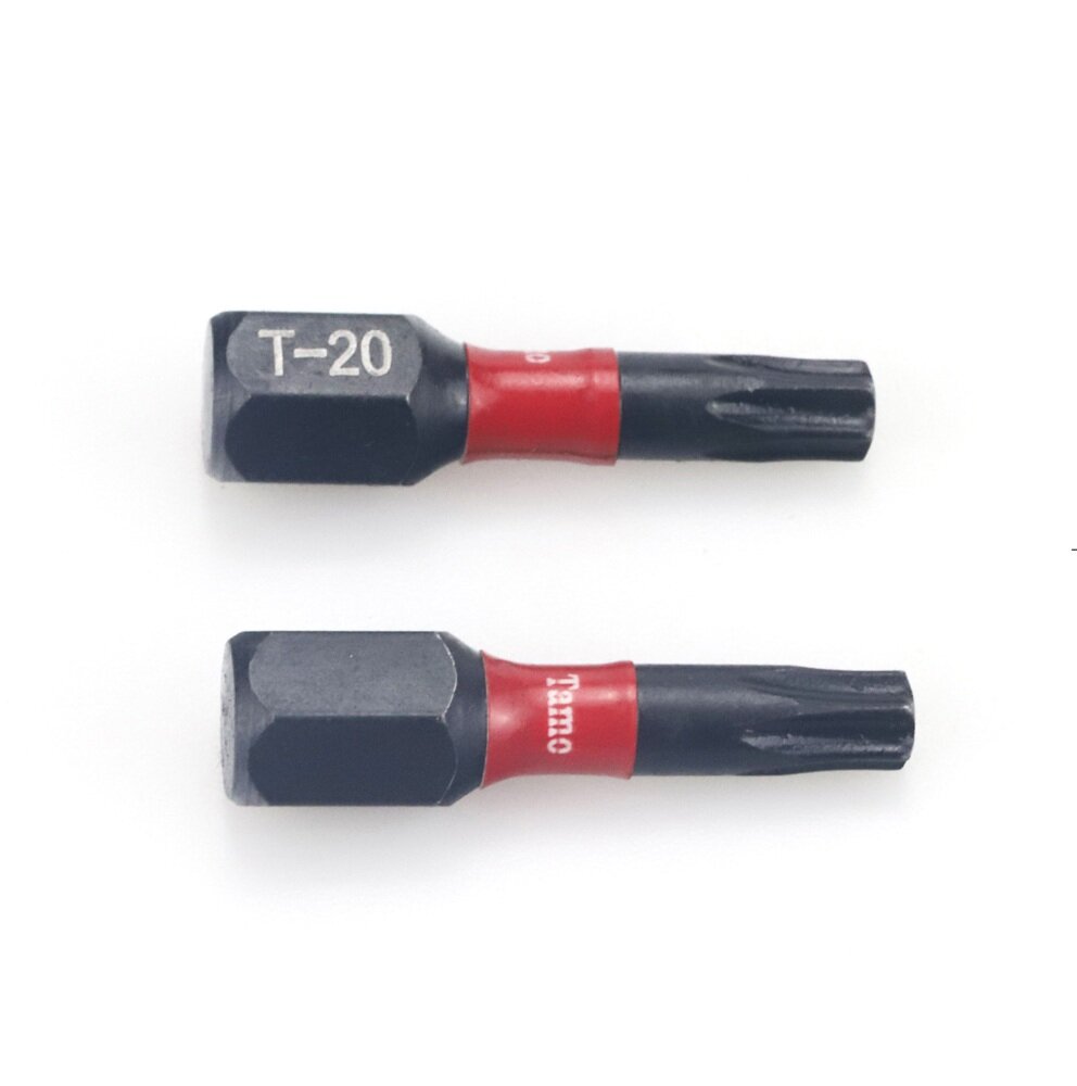 TAMO SCREWDRIVER BIT IMPACT TX20, 25MM, 2PCS TAMO SCREWDRIVER BIT IMPACT TX20, 25MM, 2PCS