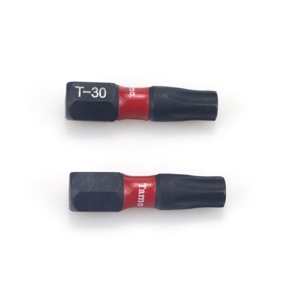 TAMO SCREWDRIVER BIT IMPACT TX30, 25MM, 2PCS TAMO SCREWDRIVER BIT IMPACT TX30, 25MM, 2PCS