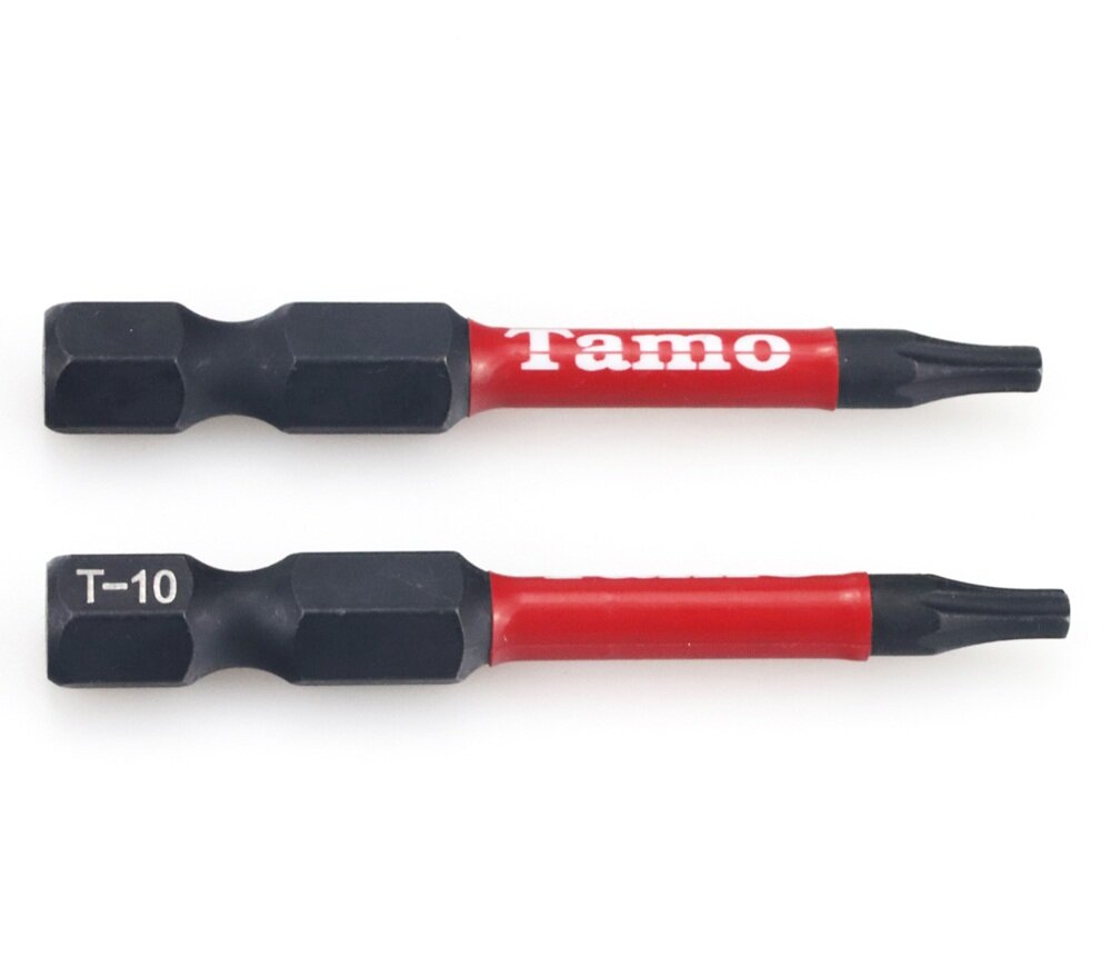 TAMO SCREWDRIVER BIT IMPACT TX10, 50MM, 2PCS TAMO SCREWDRIVER BIT IMPACT TX10, 50MM, 2PCS