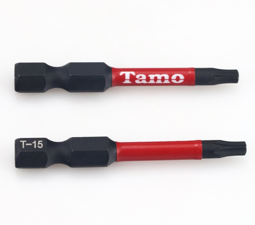 TAMO SCREWDRIVER BIT IMPACT TX15, 50MM, 2PCS