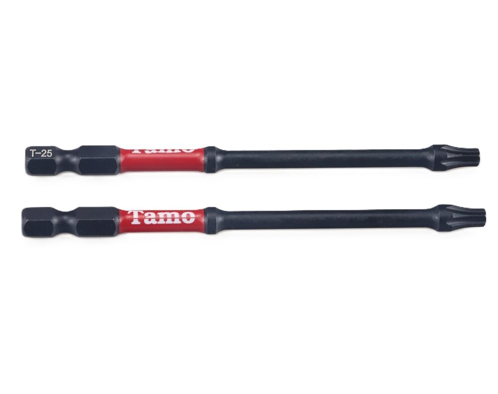 TAMO SCREWDRIVER BIT IMPACT TX25, 100MM, 2PCS