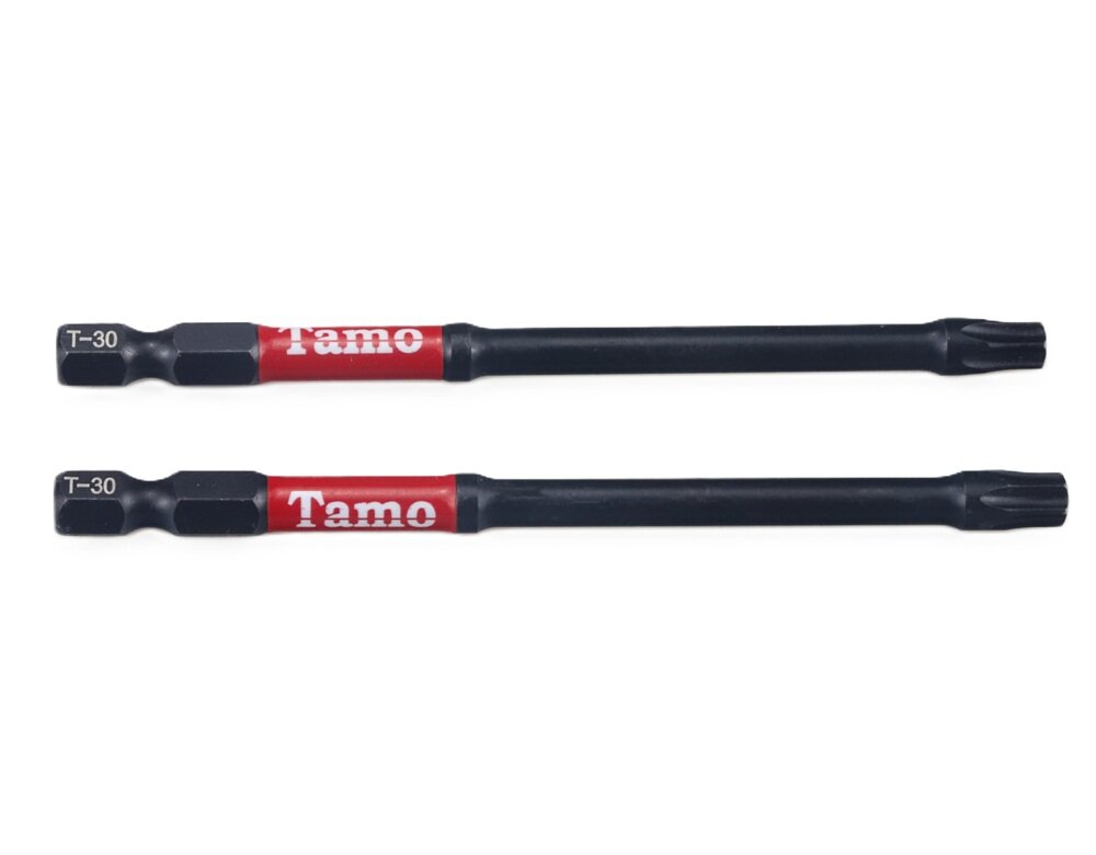 TAMO SCREWDRIVER BIT IMPACT TX30, 100MM, 2PCS