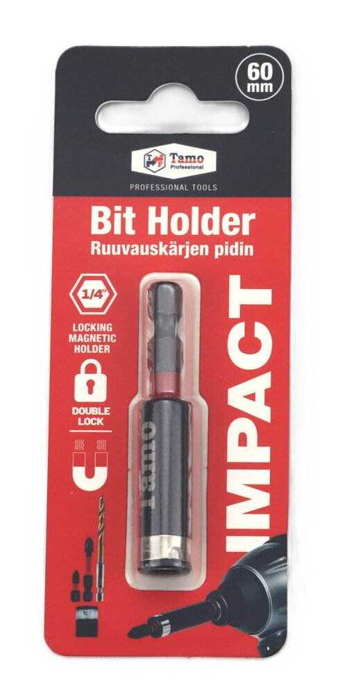 TAMO SCREWDRIVER BIT HOLDER WITH MAGNET 60MM