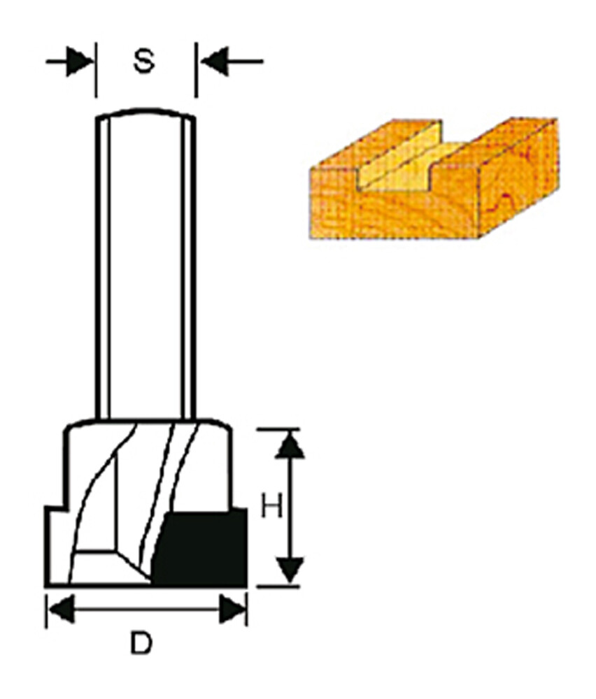 Afbeelding voor TAMO BOTTOM CLEANING ROUTER BIT