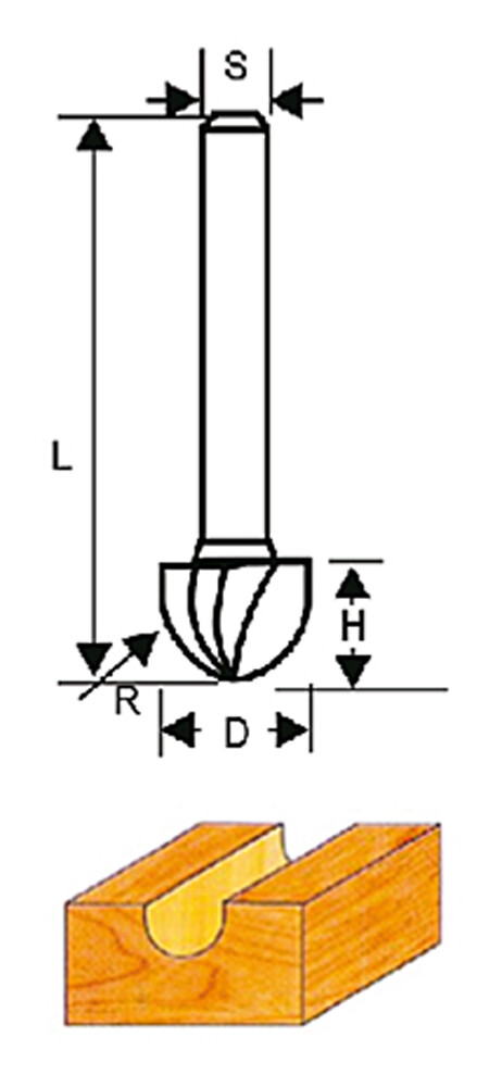 TAMO COVE ROUTER BIT 1501
