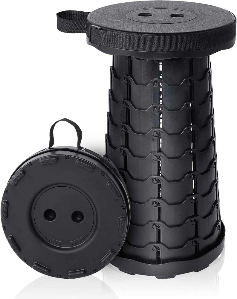 TAMO TELESCOPING STOOL 45CM BLACK