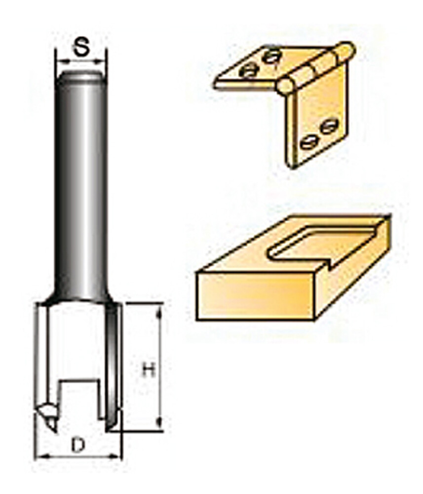 Afbeelding voor TAMO MORTISING ROUTER BIT